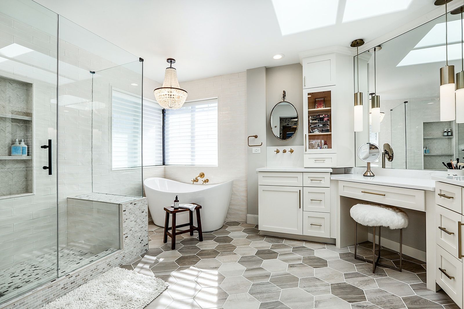 Bathroom remodel layout and design