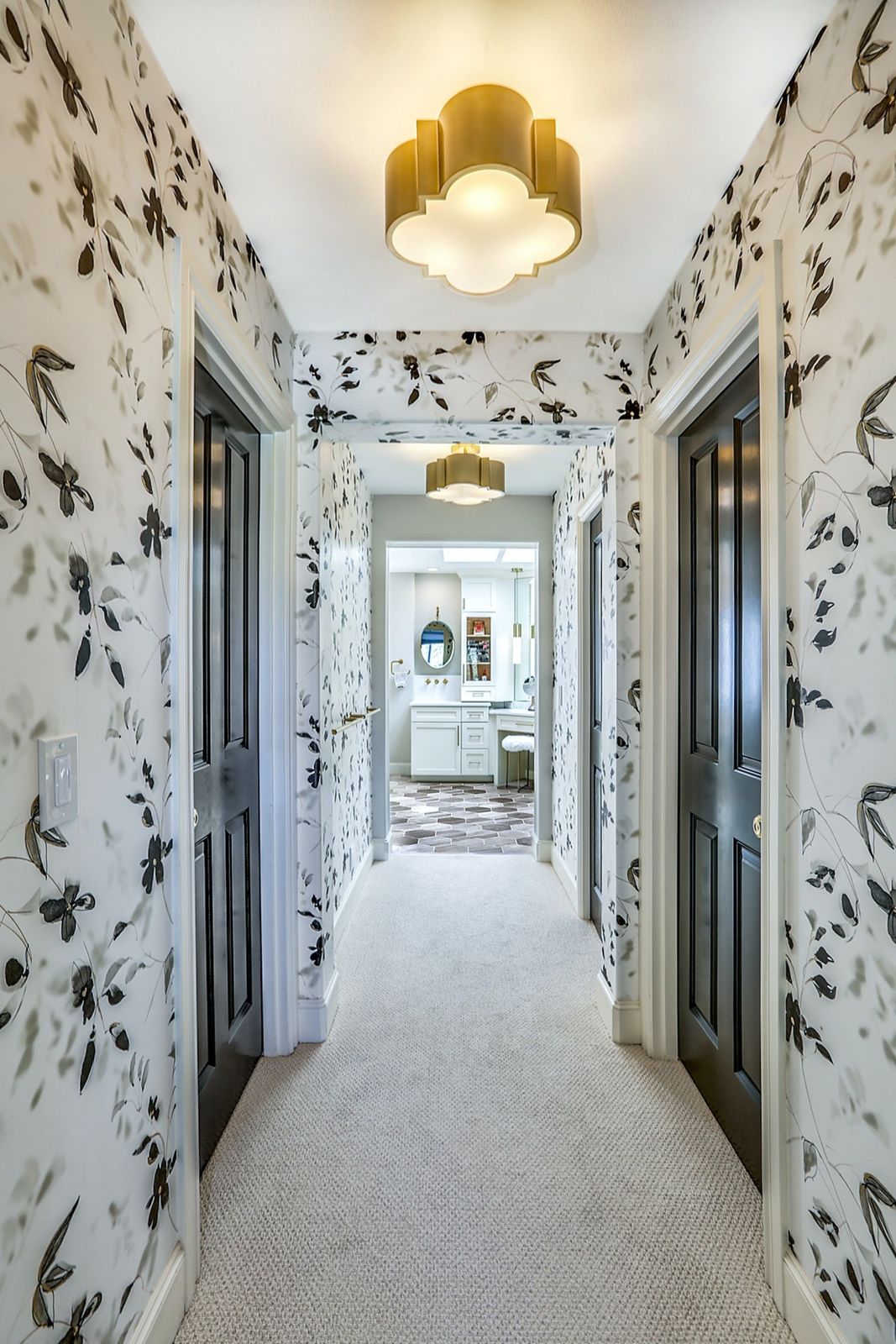 Living room statement lighting fixture