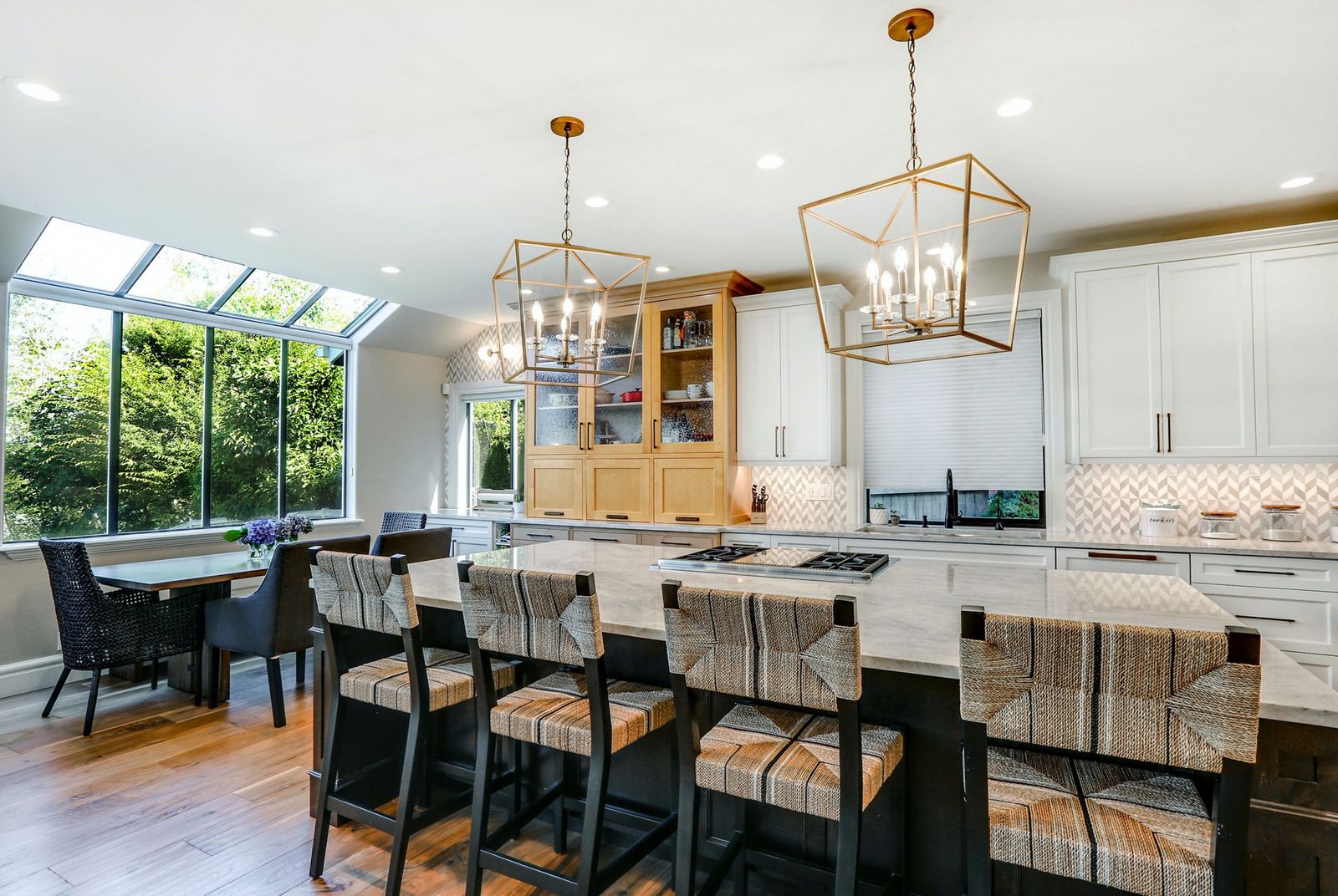 Open concept kitchen remodel