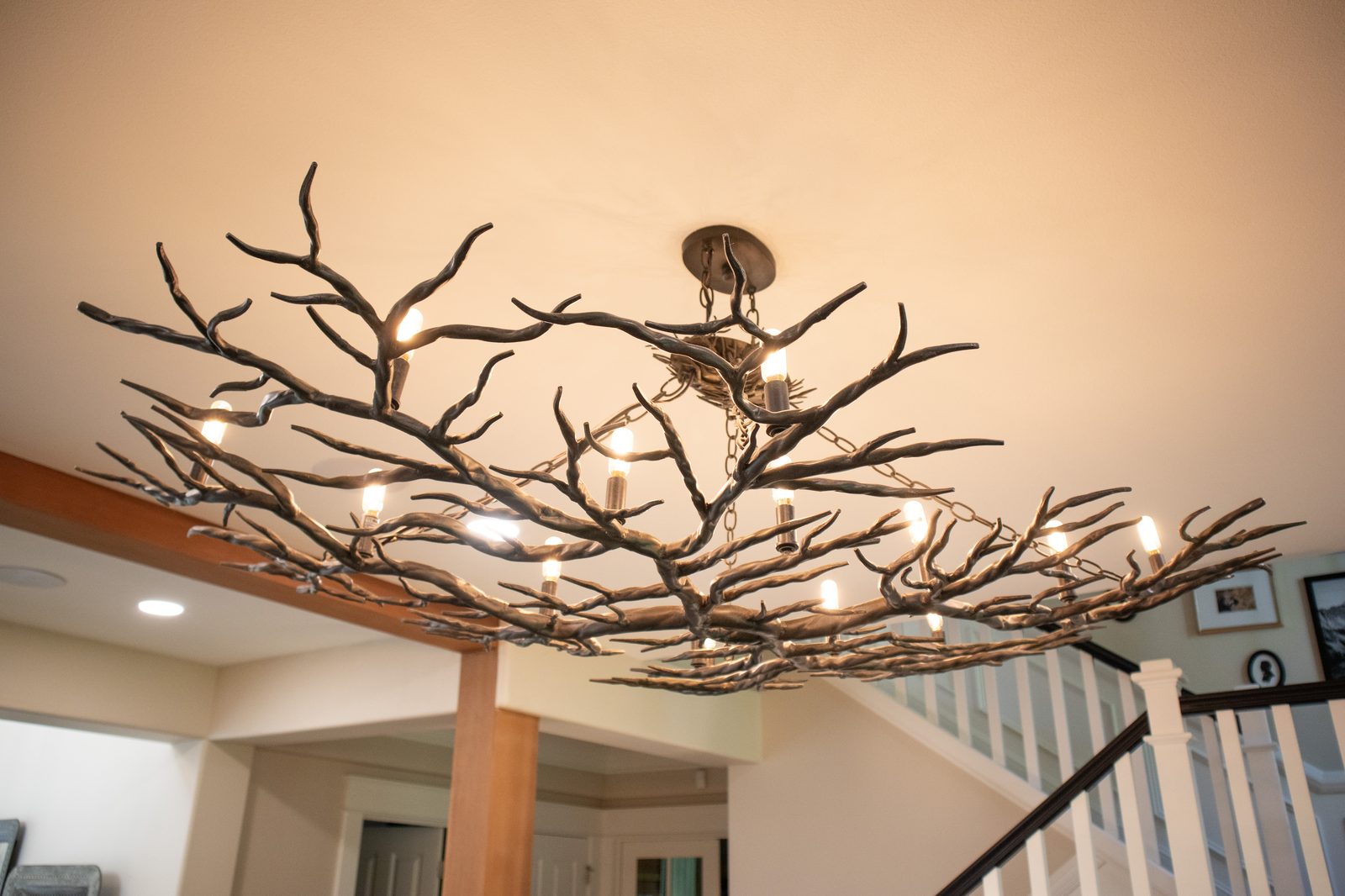 Redmond family room interior detail