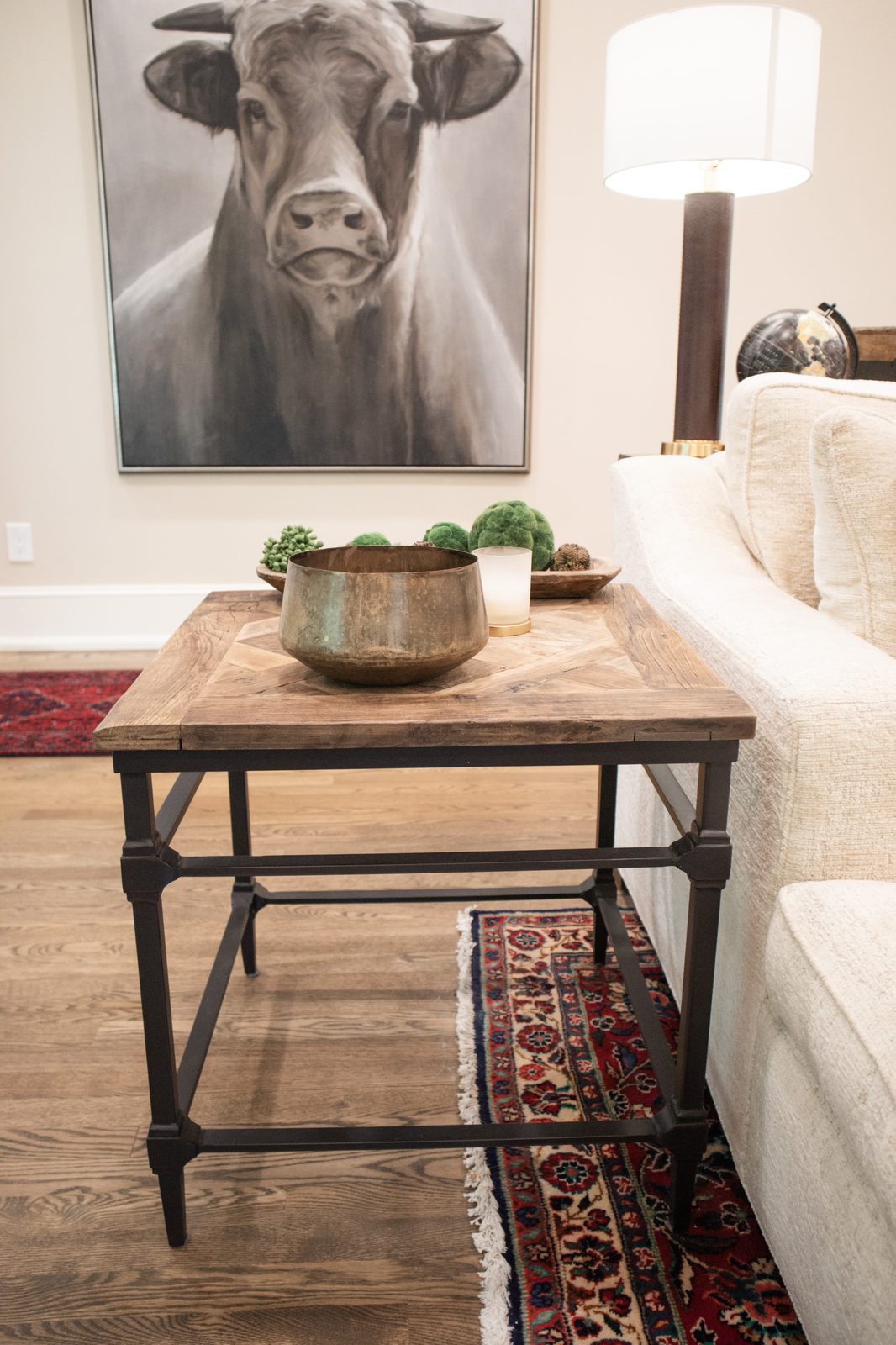 Redmond family room interior detail